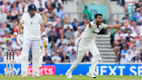 Prasidh Krishna Siraj Shine as India Restricts England to Slim Lead in 5th Test Eyes Series Win
