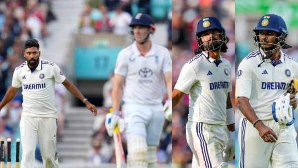 15 Wickets Tumble on Day 2 at The Oval India Leads by 52 Runs