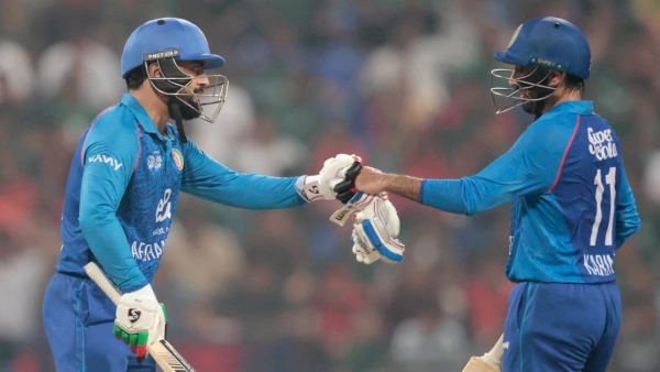 Afghanistan s Rashid Khan s No-Look Six Goes Viral in Asia Cup Match Against Bangladesh