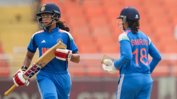 India Women s Team dominates Australia with a record partnership and Harmanpreet Kaur s 150th ODI