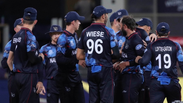 Historic Upset Zane Green s last-ball boundary seals Namibia s T20 win over South Africa