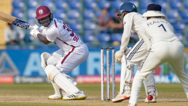 Campbell and Hope Centuries Set India 121-Run Target in Second Test After West Indies Follow-on
