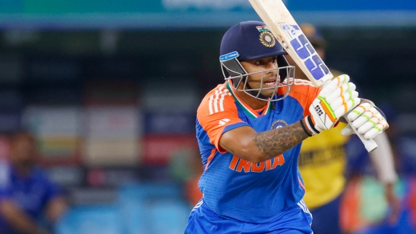 Suryakumar Yadav on brink of major T20I record Needs just two sixes to join Rohit Sharma
