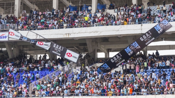 Messi India Tour Chaos Fans Storm Field Cause Ruckus Security Beefed Up After Incident