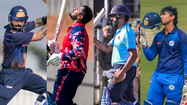 Vijay Hazare Trophy 22 Centuries in One Day as Kohli Rohit and Surya-Vanshi Smash Records Vijay Hazare Trophy 22 Centuries in One Day as Kohli Rohit and Surya-Vanshi Smash Records