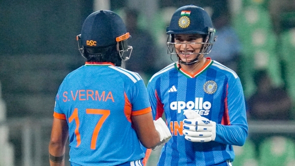 India Women lead 4-0 against Sri Lanka as Smriti Mandhana and Shafali Verma score fifties and set a world record with a 3000-run career partnership in T20Is India Women lead 4-0 against Sri Lanka as Smriti Mandhana and Shafali Verma score fifties and set a world record with a 3000-run career partnership in T20Is