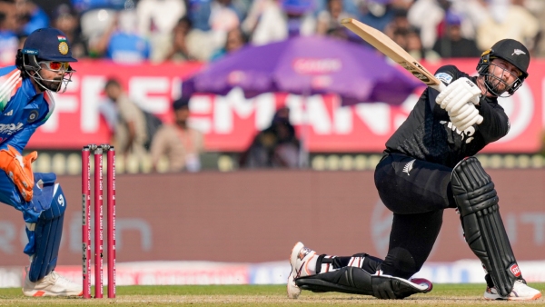 IND vs NZ 1st ODI Daryl Mitchell and Nicholls Shine as New Zealand Set 301-Run Target for India