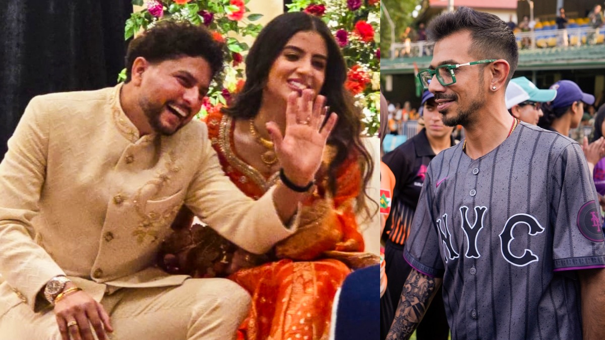 ಕುಲ್‌ದೀಪ್‌ ಮದುವೆ ಕಾರ್ಯಕ್ರಮದಲ್ಲಿ ಸ್ಟೆಪ್ಸ್ ಹಾಕಿದ ಚಾಹಲ್: ವಿಡಿಯೋ ವೈರಲ್