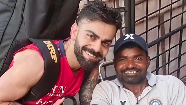 Virat Kohli Meets Specially-Abled Fan Dharamveer Pal Heartwarming Moment Goes Viral on Social media