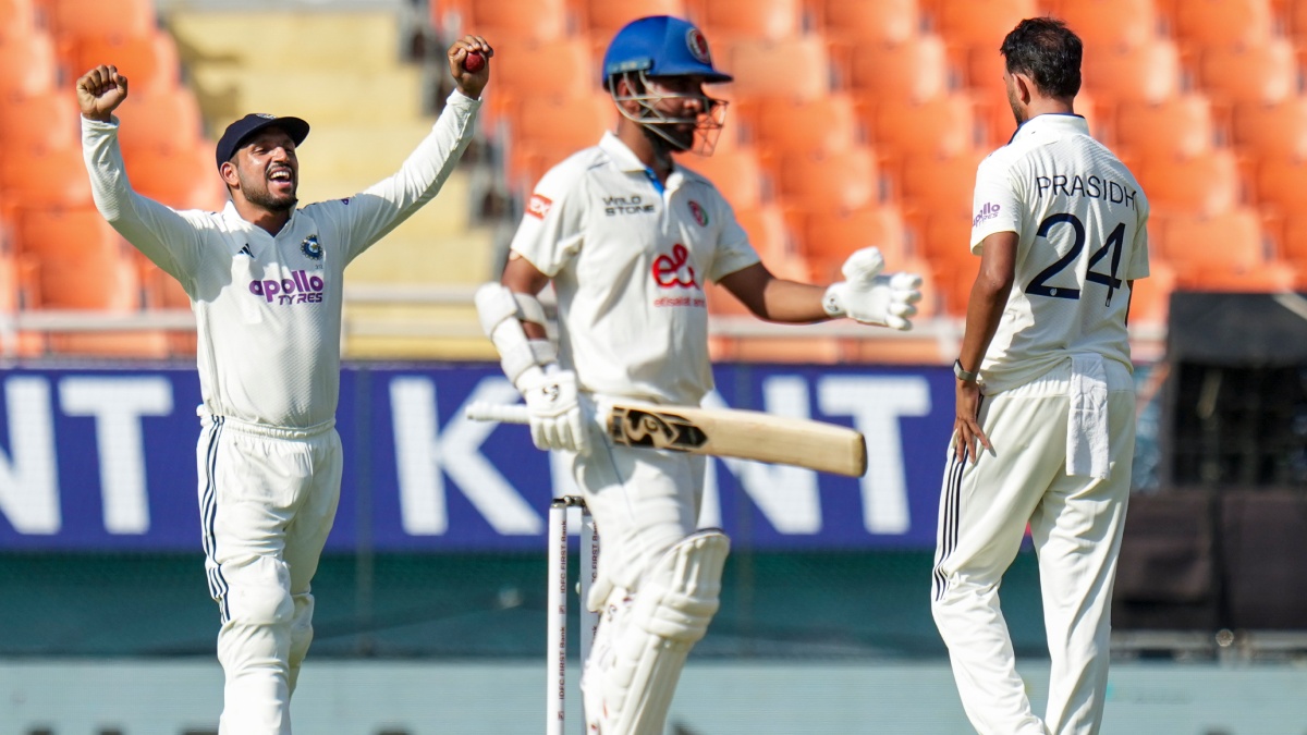 IND vs AFG Test; ಫಾಲೋ ಆನ್‌ ಭೀತಿಯಲ್ಲಿ ಅಫ್ಘಾನಿಸ್ತಾನ; ಭಾರತದ ಬಿಗಿ ಹಿಡಿತ
