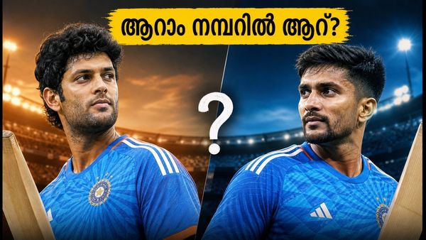 ഇന്ത്യയുടെ സെമി ഫൈനൽ പ്ലാൻ: ആറാം നമ്പറിൽ ആര്? ദുബെയോ നിതീഷോ?