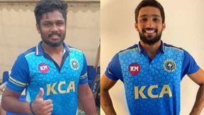 മുഷ്താഖ് അലി: സഞ്ജുവിന് വീണ്ടും ഫിഫ്റ്റി, അസ്ഹറും മിന്നിച്ചു- കേരളം ക്വാര്ട്ടറില് മുഷ്താഖ് അലി: സഞ്ജുവിന് വീണ്ടും ഫിഫ്റ്റി, അസ്ഹറും മിന്നിച്ചു- കേരളം ക്വാര്ട്ടറില്