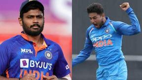 സഞ്ജുവിന്റെ ക്യാപ്റ്റന്സിയില് കുല്ദീപ് വരെ മിന്നിച്ചു- ഹാട്രിക്കിനെ പുകഴ്ത്തി ഫാന്സ് സഞ്ജുവിന്റെ ക്യാപ്റ്റന്സിയില് കുല്ദീപ് വരെ മിന്നിച്ചു- ഹാട്രിക്കിനെ പുകഴ്ത്തി ഫാന്സ്