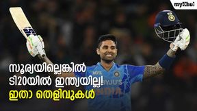 ടി20യില് സൂര്യയില്ലെങ്കില് ഇന്ത്യ 'വട്ടപ്പൂജ്യം! അമിത ആശ്രയം, ഈ പോക്ക് ശരിയല്ല ടി20യില് സൂര്യയില്ലെങ്കില് ഇന്ത്യ 'വട്ടപ്പൂജ്യം! അമിത ആശ്രയം, ഈ പോക്ക് ശരിയല്ല