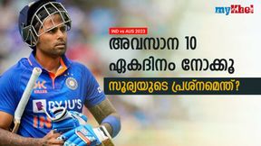 IND vs AUS: ടി20യില് അടിച്ചുപറത്തുന്ന സൂര്യയാണോ ഇത്? ഇന്ത്യ അവനെ മിസ്സ് ചെയ്യുന്നു IND vs AUS: ടി20യില് അടിച്ചുപറത്തുന്ന സൂര്യയാണോ ഇത്? ഇന്ത്യ അവനെ മിസ്സ് ചെയ്യുന്നു