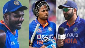 IND vs AUS: സൂര്യക്കു 7-10 കളികള്‍ ആവശ്യമെന്നു രോഹിത്, അപ്പോള്‍ സഞ്ജുവിനോ? ആഞ്ഞടിച്ച് ഫാന്‍സ്