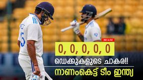 IND vs NZ: അവസാന ടി20യില് 297, ടെസ്റ്റില് 46!! ടീം ഇന്ത്യക്കു ഇതെന്ത് പറ്റി? ഈ ദുരന്തം ഇതാദ്യം IND vs NZ: അവസാന ടി20യില് 297, ടെസ്റ്റില് 46!! ടീം ഇന്ത്യക്കു ഇതെന്ത് പറ്റി? ഈ ദുരന്തം ഇതാദ്യം