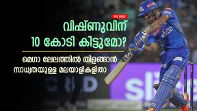   IPL 2025: മെഗാ ലേലം വരുന്നു, ആരാവും കേരളത്തിന്റെ ടോപ്പ്? ഇവര്‍ക്കാവും അവസരം കിട്ടുക