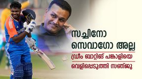   സെവാഗും രോഹിത്തുമല്ല, ഡ്രീ ബാറ്റിങ് പങ്കാളി ആരാണ്? സഞ്ജു സാംസണ്‍ വെളിപ്പെടുത്തുന്നു