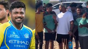 സഞ്ജുവിനെ പോലെ മറ്റാരുണ്ട്? ബീച്ചില്‍ സര്‍പ്രൈസ് എന്‍ട്രി!! പിന്നെ നടന്നത് വൈറല്‍, വീഡിയോ