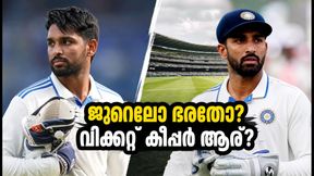 ഇന്ത്യയുടെ ടെസ്റ്റ് ടീമിൽ വിക്കറ്റ് കീപ്പർ ആര്? ജുറെലിന്റെ ബാറ്റിംഗോ ഭരതിന്റെ കീപ്പിംഗോ?