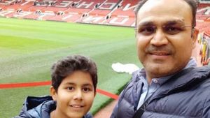 വീരുവിന്റെ മകന്‍ തന്നെ, ആര്യവീര്‍ പൊളിയാണ്! ബാറ്റിങ് വെടിക്കെട്ട്, അതും നോക്കൗട്ടില്‍