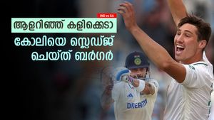   IND vs SA: കോലിയെ സ്ലെഡ്ജ് ചെയ്തു, ബര്‍ഗര്‍ക്ക് മാസ് മറുപടി! തരത്തില്‍ കളിക്കണമെന്ന് ഫാന്‍സ്
