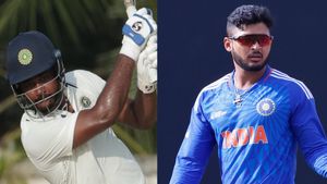     Ranji Trophy: പവര്‍ പരാഗ്, റെക്കോഡ് ഫിഫ്റ്റി- ഇന്ത്യന്‍ ടീമിലേക്ക് വിളി വൈകില്ല! സഞ്ജുവും ഹാപ്പി
