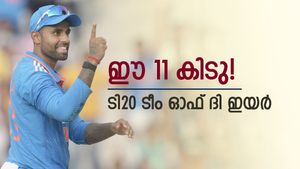 T20 Team Of The Year: സൂര്യയും പിള്ളേരും സ്‌ട്രോങാ! 4 ഇന്ത്യക്കാര്‍, ഇവരോടു മുട്ടിയാല്‍ പൊട്ടും