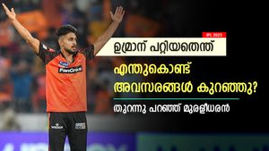 ഉമ്രാന് വേഗതയുണ്ട്, പക്ഷെ... വീക്ക്‌നെസുകള്‍ അക്കമിട്ട് നിരത്തി മുരളി! കരിയര്‍ തീര്‍ന്നോ? 