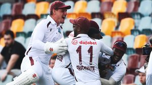    AUS vs WI: ഐതിഹാസികം, ഗാബയില്‍ ഓസീസിനെ വീഴ്ത്തി വിന്‍ഡീസ്- ഹീറോയായി ഷമാര്‍
