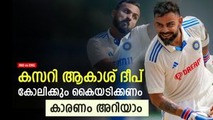   IND vs ENG: മിന്നിച്ച് യുവ പേസര്‍, ആകാശിനെ വളര്‍ത്തിയത് കോലിയോ? കാര്‍ത്തിക് പറയുന്നു