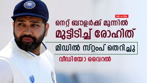   IND vs ENG: രോഹിത് വീണ്ടും ദുരന്തമാകുമോ? നെറ്റ്‌സില്‍ മിഡില്‍ സ്റ്റംപ് തെറിച്ചു- വീഡിയോ