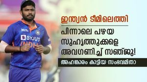   ഇന്ത്യന്‍ ടീമിലെത്തി, പിന്നാലെ ജാഡ കാട്ടി സഞ്ജു! സുഹൃത്തുക്കളെ അവഗണിച്ചു- സംഭവമിതാ