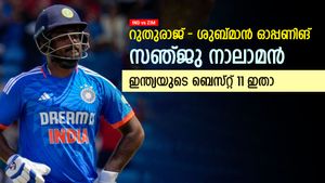   IND vs ZIM: സഞ്ജു നാലാമന്‍, ദുബെ ഫിനിഷര്‍- സിംബാബ്‌വെ ടി20 പരമ്പരക്കുള്ള ഇന്ത്യന്‍ 11 ഇതാ
