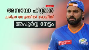   IPL 2024: ചരിത്ര നേട്ടത്തില്‍ രോഹിത്, കോലിക്ക് ശേഷം ഇതാദ്യം- വമ്പന്‍ റെക്കോഡിതാ