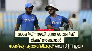   T20 World Cup 2024: റിഷഭ് അഞ്ചാമന്‍, സഞ്ജു വാട്ടര്‍ബോയ്! ടി20 ലോകകപ്പിനുള്ള ഇന്ത്യയുടെ ബെസ്റ്റ് 11