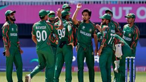 T20 World Cup 2024: അട്ടിമറി മോഹം നടന്നില്ല, നേപ്പാളിനെ എറിഞ്ഞിട്ട് ബംഗ്ലാദേശ്;  സൂപ്പര്‍ എട്ടില്‍