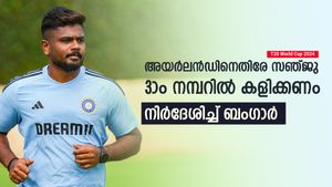   T20 World Cup 2024: ഫിഫ്റ്റിയുണ്ട്, അയര്‍ലന്‍ഡിനെതിരേ സഞ്ജു കളിക്കണം! നിര്‍ദേശിച്ച് ബംഗാര്‍