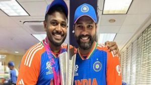   T20 World Cup 2024: ഒറ്റ മത്സരം കളിച്ചില്ല, പക്ഷെ ഇന്ത്യയുടെ ഭാഗ്യതാരം സഞ്ജു! കാരണം അറിയാം