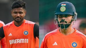    T20 World Cup 2024: കോലി അമേരിക്കയിലെത്തി, സഞ്ജുവിന് സന്നാഹം നഷ്ടമാകുമോ? പദ്ധതി ഇങ്ങനെ