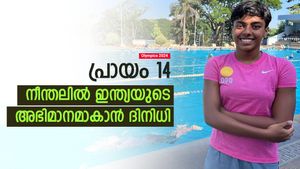   Olympics 2024: ഇന്ത്യന്‍ ടീമിലെ 14 കാരി, നീന്തലില്‍ വിസ്മയിപ്പിക്കാന്‍ ദിനിധി; എല്ലാം അറിയാം