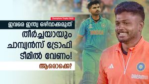  Champions Trophy 2025: ഇന്ത്യന്‍ ടീമില്‍ ആരൊക്കെ? സൂര്യകുമാര്‍ വേണ്ട! ഇവര്‍ തീര്‍ച്ചയായും വേണം