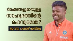 ടീമംഗങ്ങളുമായി ഇത്ര നല്ല അടുപ്പം സ്ഥാപിച്ചതെങ്ങനെ? സഞ്ജുവിന്റെ മന്ത്രം ഇതാണ്! വളരെ സിംപിള്‍