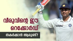 രോഹിത്തിനോ, ഗെയ്‌ലിനോ പോലുമായില്ല! വീരൂവിന്റെ ഈ ലോക റെക്കോര്‍ഡ് തകര്‍ക്കുക അസാധ്യമോ? 
