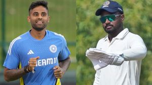 Duleep Trophy: സൂര്യ പുറത്തേക്ക്? പകരം സഞ്ജു!! വമ്പന്‍ ട്വിസ്റ്റ് വന്നേക്കും, ത്രില്ലടിച്ച് ഫാന്‍സ്