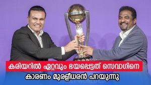   സച്ചിനേയും പോണ്ടിങ്ങിനേയും പേടിയില്ല, പക്ഷെ സെവാഗിനെ ഭയന്നു! കാരണം പറഞ്ഞ് മുരളീധരന്‍