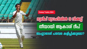   Duleep Trophy: മുകേഷും അര്‍ഷ്ദീപുമല്ല, ഇന്ത്യ ആകാശിനെ പിന്തുണക്കണം; തീപ്പൊരി പ്രകടനം