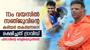   കെസിഎ സഞ്ജുവിനെ തകര്‍ത്തേനെ, രക്ഷിച്ചത് ദ്രാവിഡ്; തുറന്ന് പറഞ്ഞ് പിതാവ്