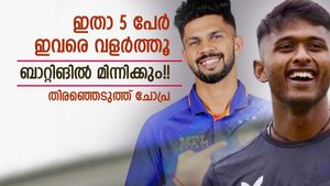 ഇന്ത്യന്‍ ബാറ്റിങിന്റെ ഭാവി ഇവരില്‍, മലയാളിയടക്കം 5 പേര്‍!! ചോപ്രയുടെ ലിസ്റ്റ് വൈറല്‍